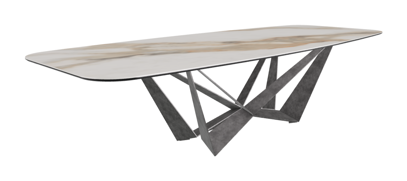 Cattelan Italia Skorpio Keramik Barrel Shaped Dining Table 300 & 320