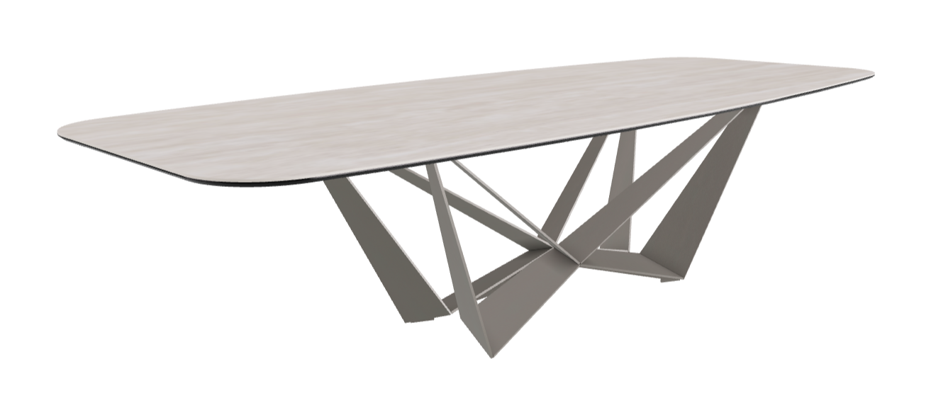 Cattelan Italia Skorpio Keramik Barrel Shaped Dining Table 300 & 320