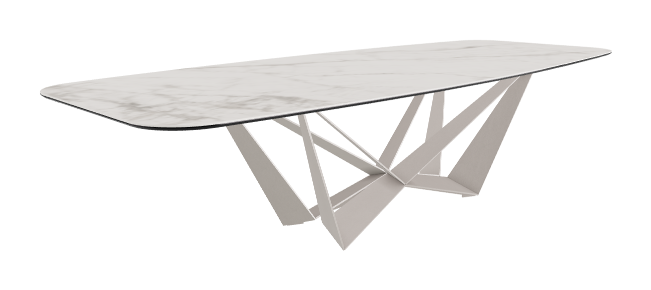 Cattelan Italia Skorpio Keramik Barrel Shaped Dining Table 300 & 320