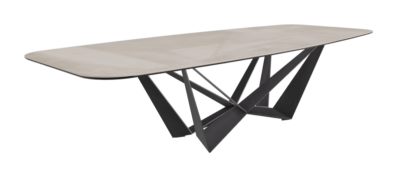 Cattelan Italia Skorpio Keramik Barrel Shaped Dining Table 300 & 320