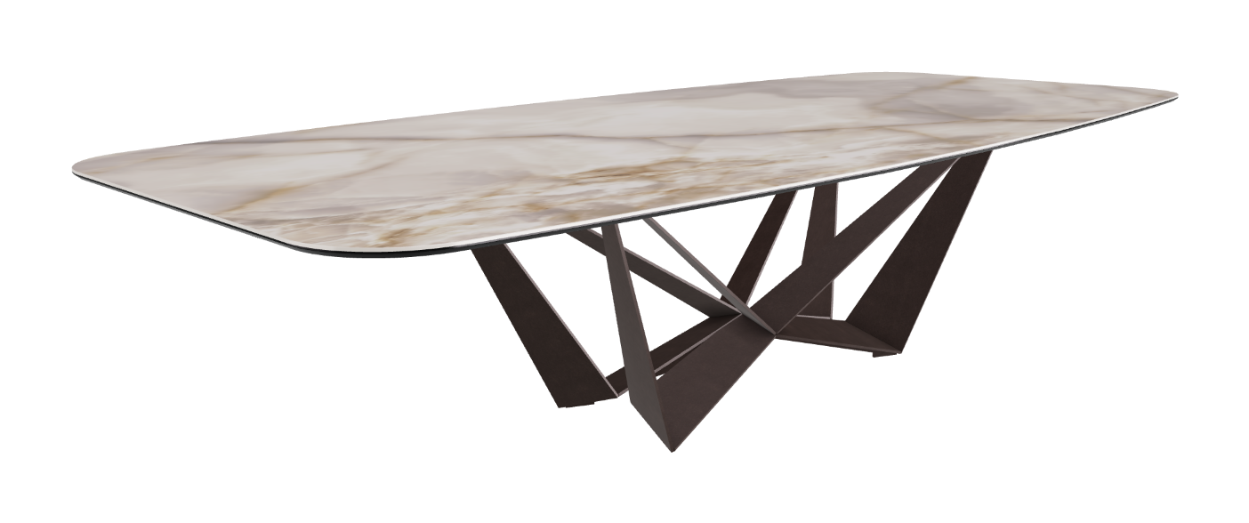 Cattelan Italia Skorpio Keramik Barrel Shaped Dining Table 300 & 320