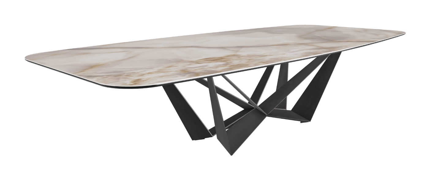 Cattelan Italia Skorpio Keramik Barrel Shaped Dining Table 300 & 320