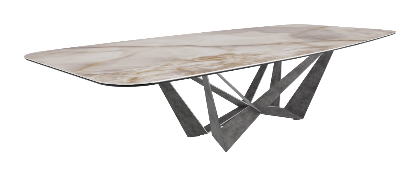 Cattelan Italia Skorpio Keramik Barrel Shaped Dining Table 300 & 320