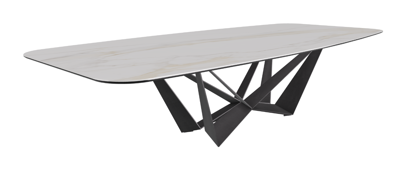 Cattelan Italia Skorpio Keramik Barrel Shaped Dining Table 300 & 320