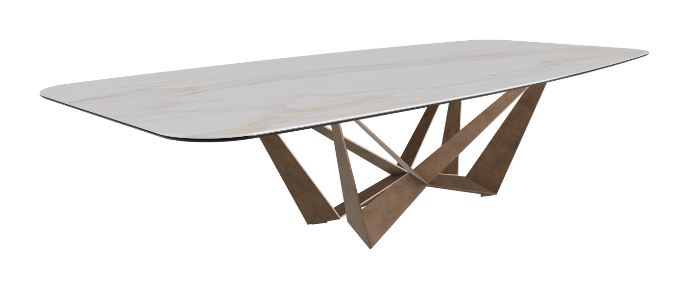 Cattelan Italia Skorpio Keramik Barrel Shaped Dining Table 300 & 320