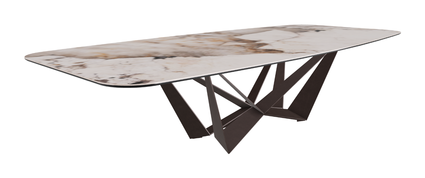 Cattelan Italia Skorpio Keramik Barrel Shaped Dining Table 300 & 320