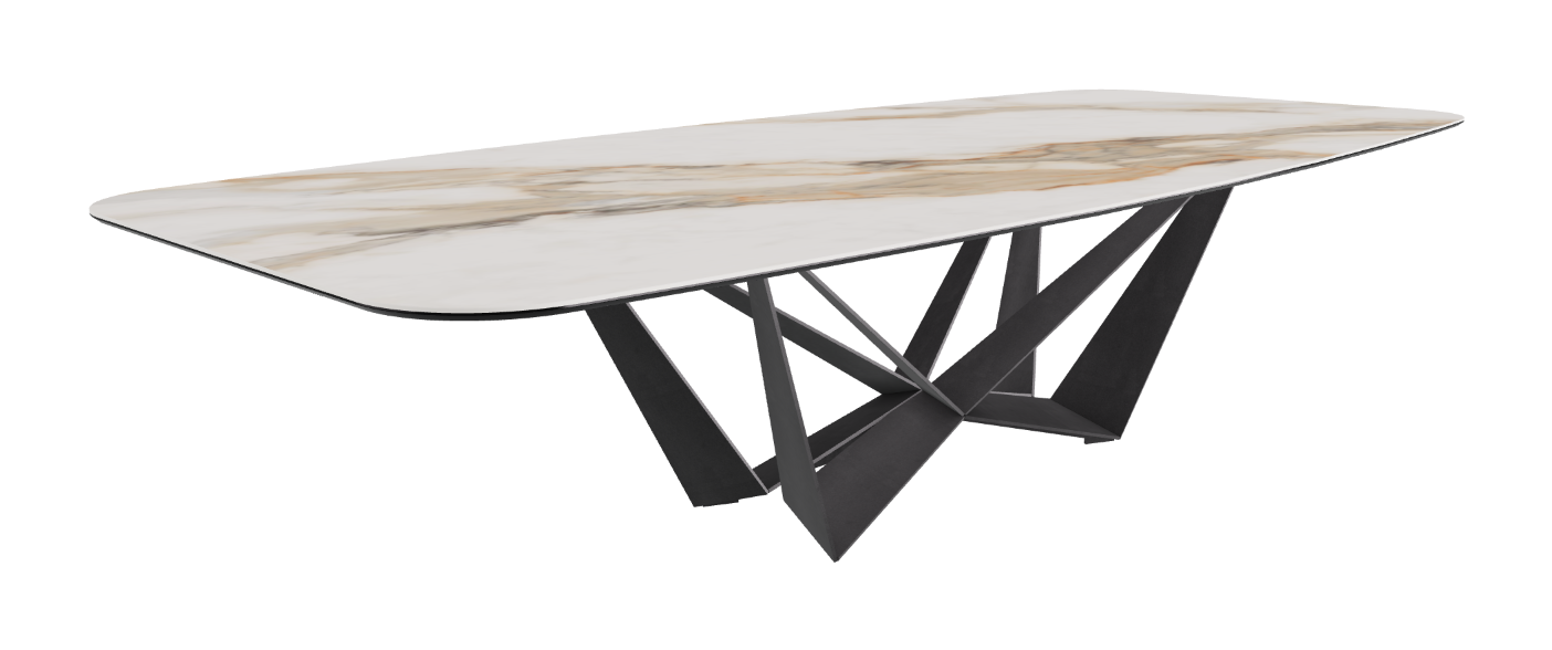 Cattelan Italia Skorpio Keramik Barrel Shaped Dining Table 300 & 320