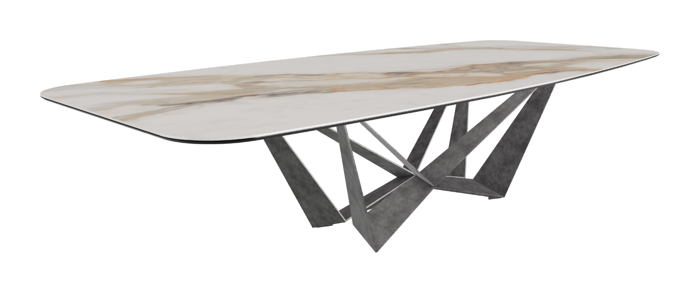 Cattelan Italia Skorpio Keramik Barrel Shaped Dining Table 300 & 320