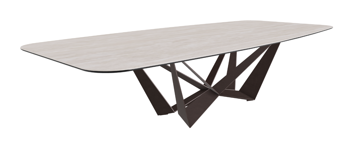 Cattelan Italia Skorpio Keramik Barrel Shaped Dining Table 300 & 320