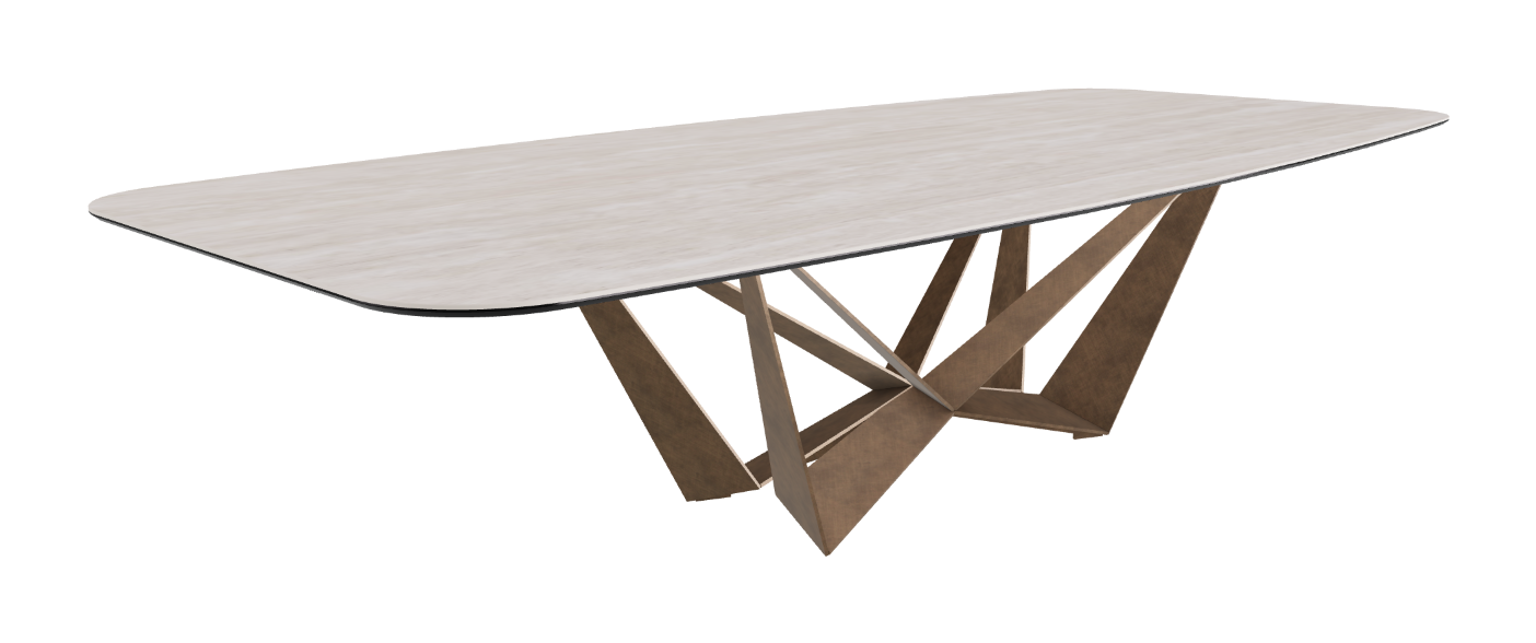 Cattelan Italia Skorpio Keramik Barrel Shaped Dining Table 300 & 320