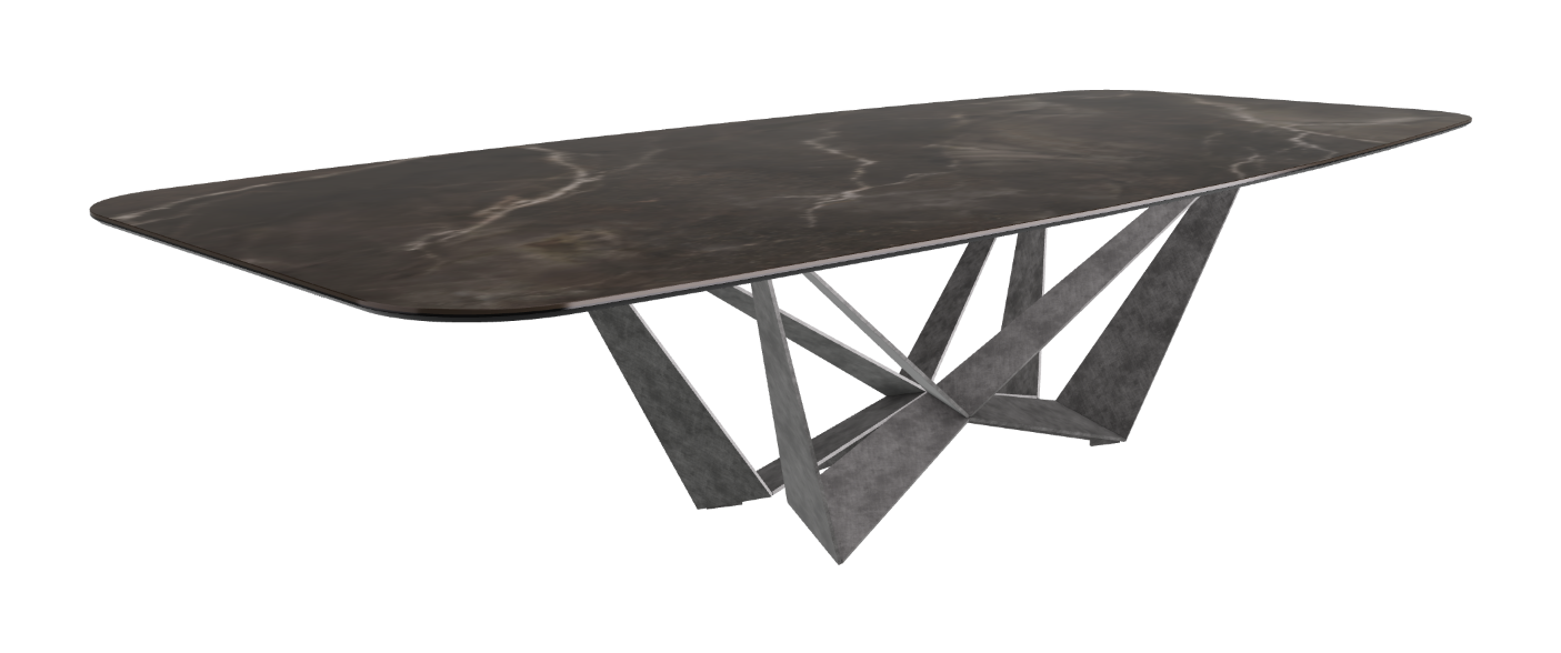Cattelan Italia Skorpio Keramik Barrel Shaped Dining Table 300 & 320