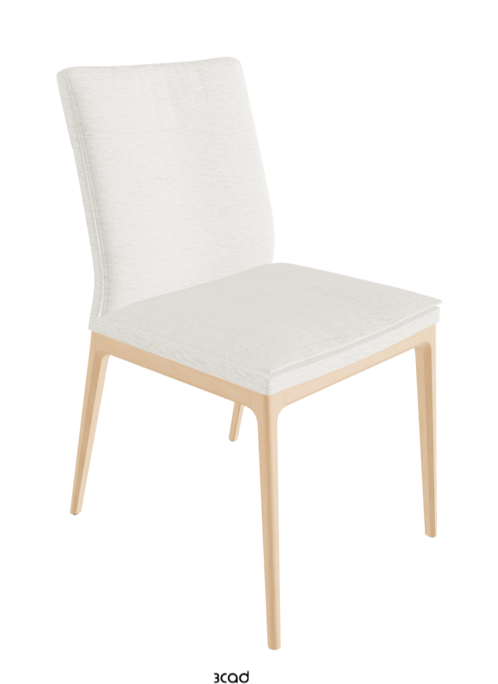 Sofia Dining Chair_Natural Stained Beech_Fabric_B240