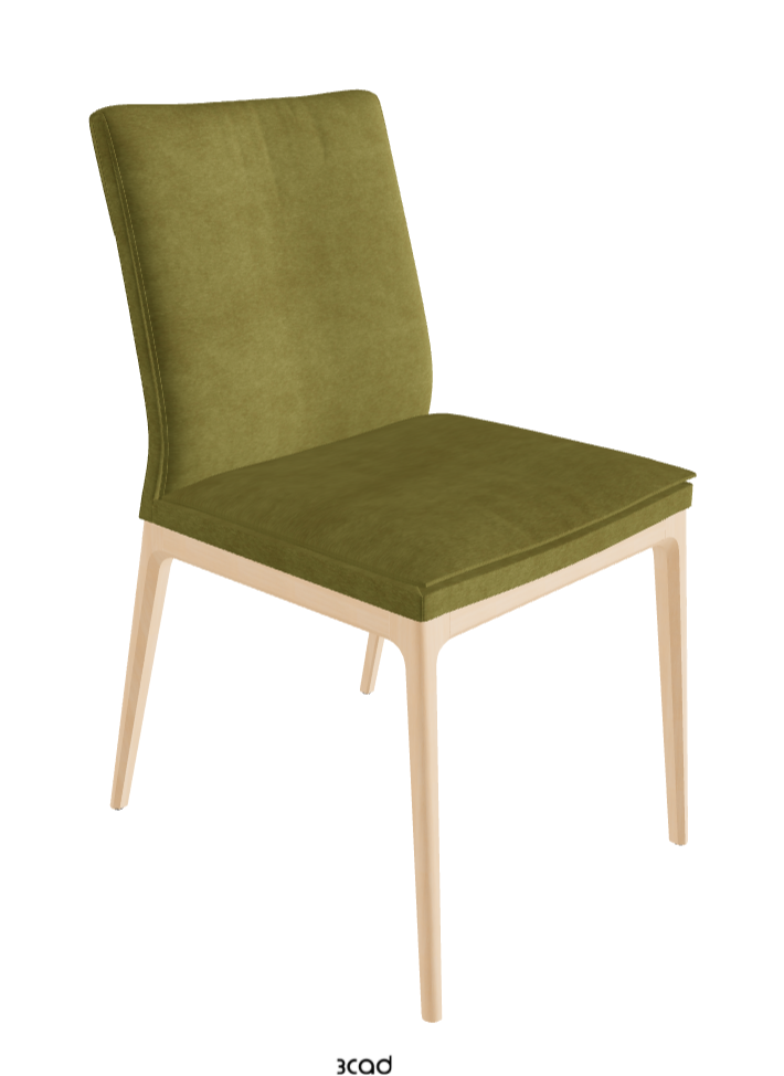 Sofia Dining Chair_Natural Stained Beech_Fabric_B931