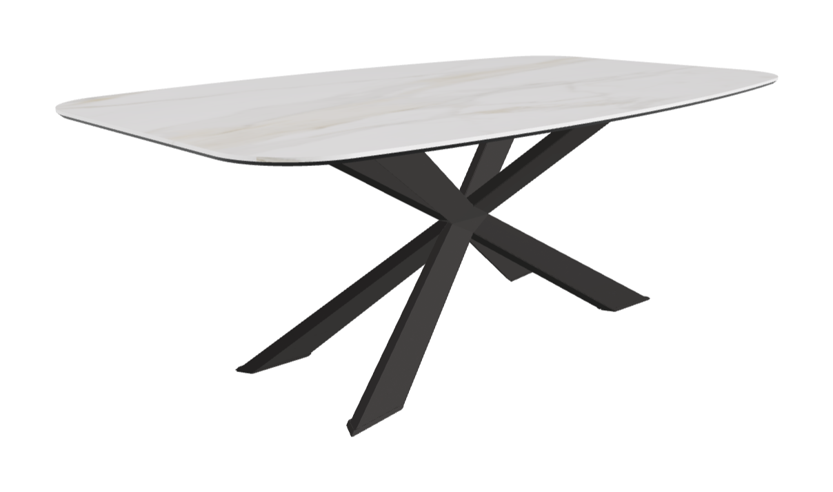 Cattelan Italia Spyder Keramik Barrel Shaped Dining Table