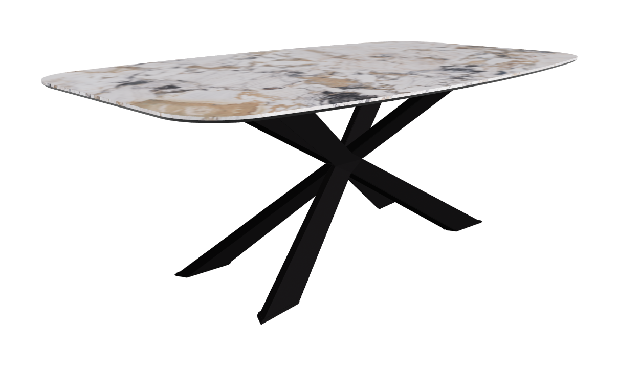 Cattelan Italia Spyder Keramik Barrel Shaped Dining Table