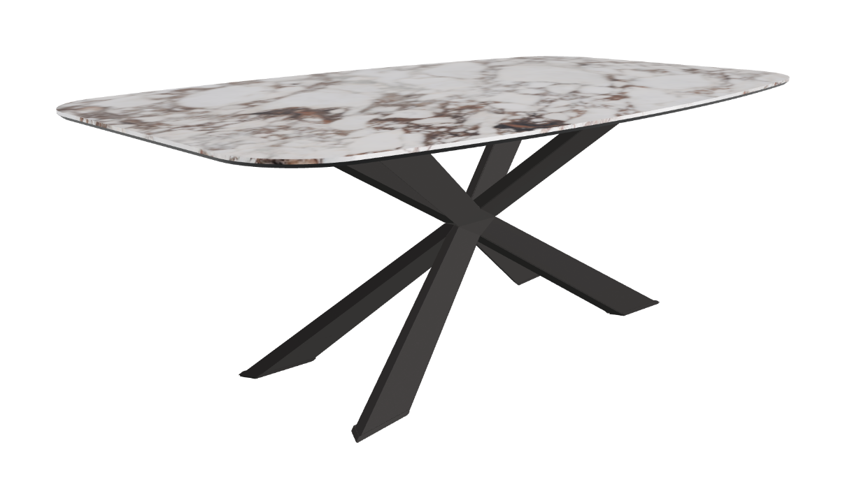 Cattelan Italia Spyder Keramik Barrel Shaped Dining Table
