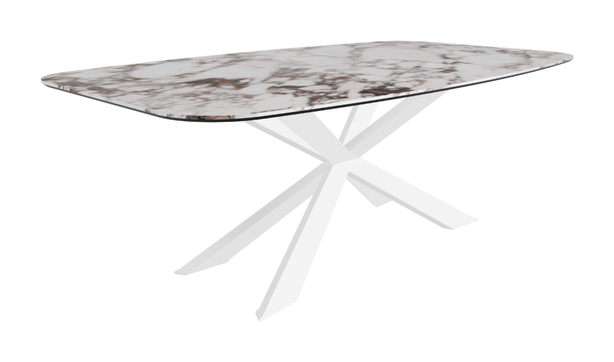 Cattelan Italia Spyder Keramik Barrel Shaped Dining Table