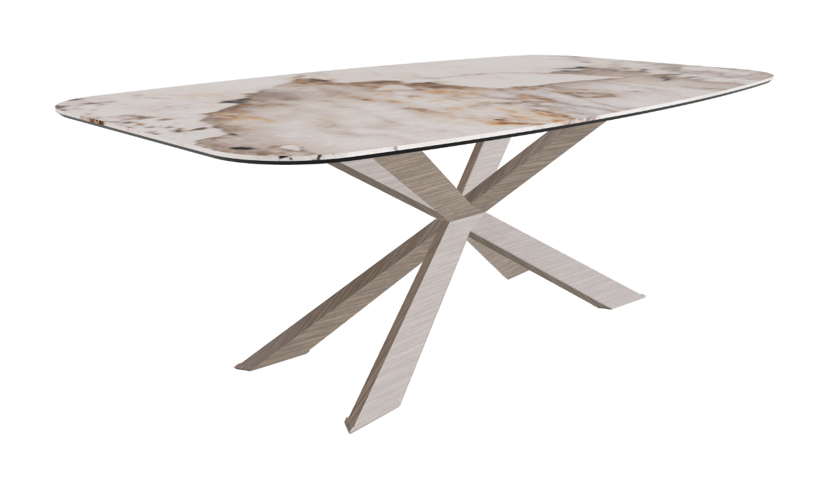 Cattelan Italia Spyder Keramik Barrel Shaped Dining Table