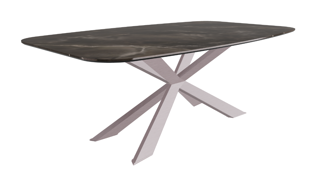 Cattelan Italia Spyder Keramik Barrel Shaped Dining Table