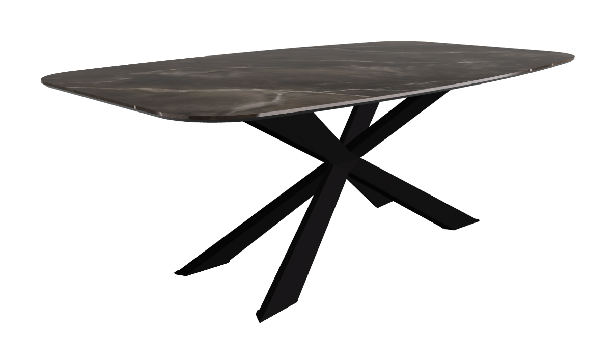 Cattelan Italia Spyder Keramik Barrel Shaped Dining Table