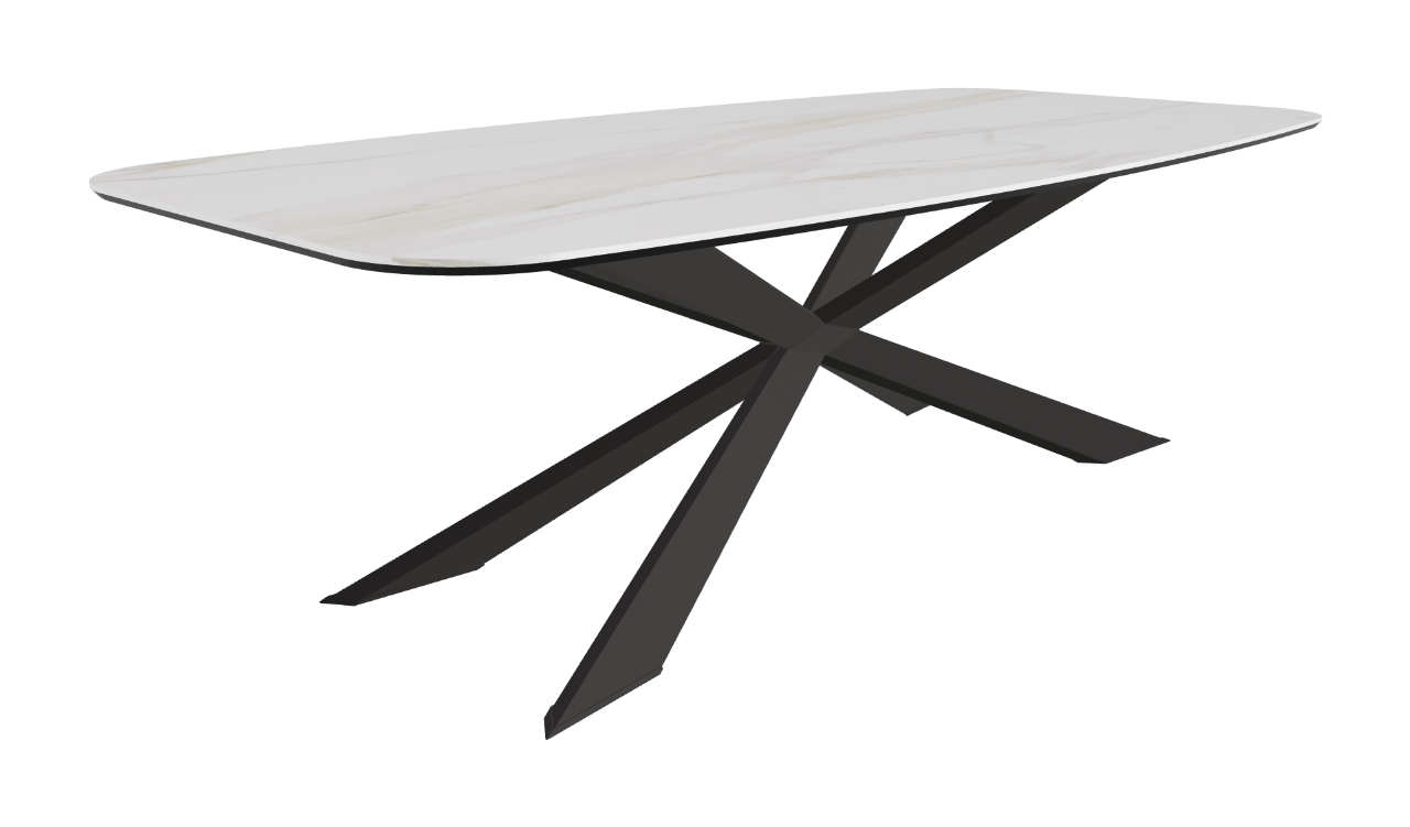 Cattelan Italia Spyder Keramik Barrel Shaped Dining Table