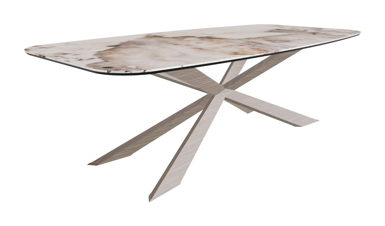 Cattelan Italia Spyder Keramik Barrel Shaped Dining Table