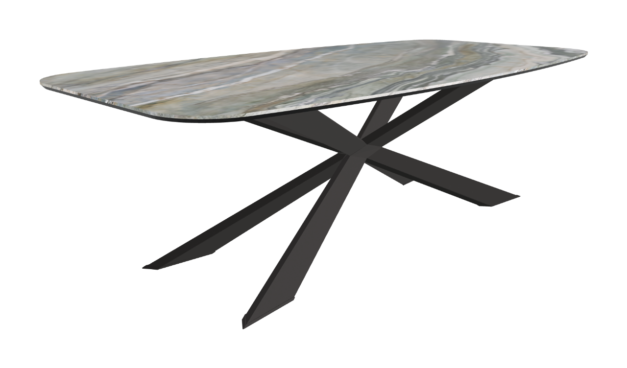 Cattelan Italia Spyder Keramik Barrel Shaped Dining Table