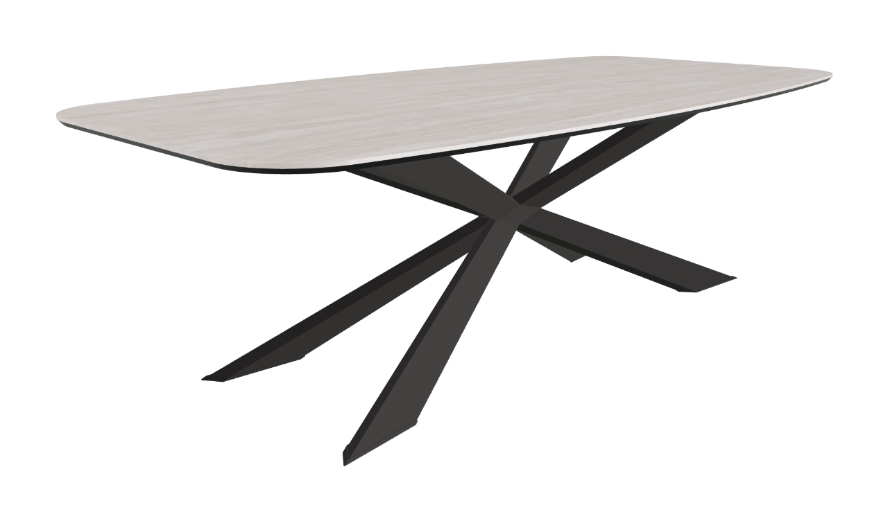 Cattelan Italia Spyder Keramik Barrel Shaped Dining Table