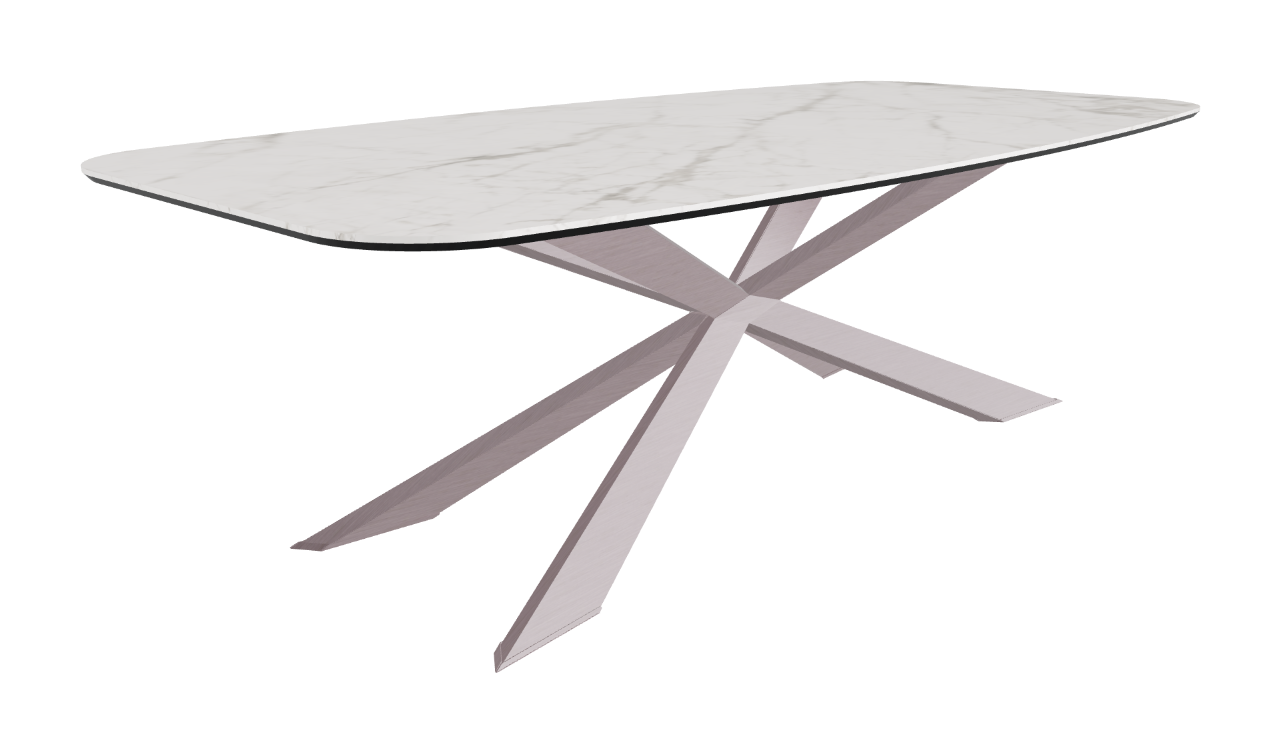 Cattelan Italia Spyder Keramik Barrel Shaped Dining Table