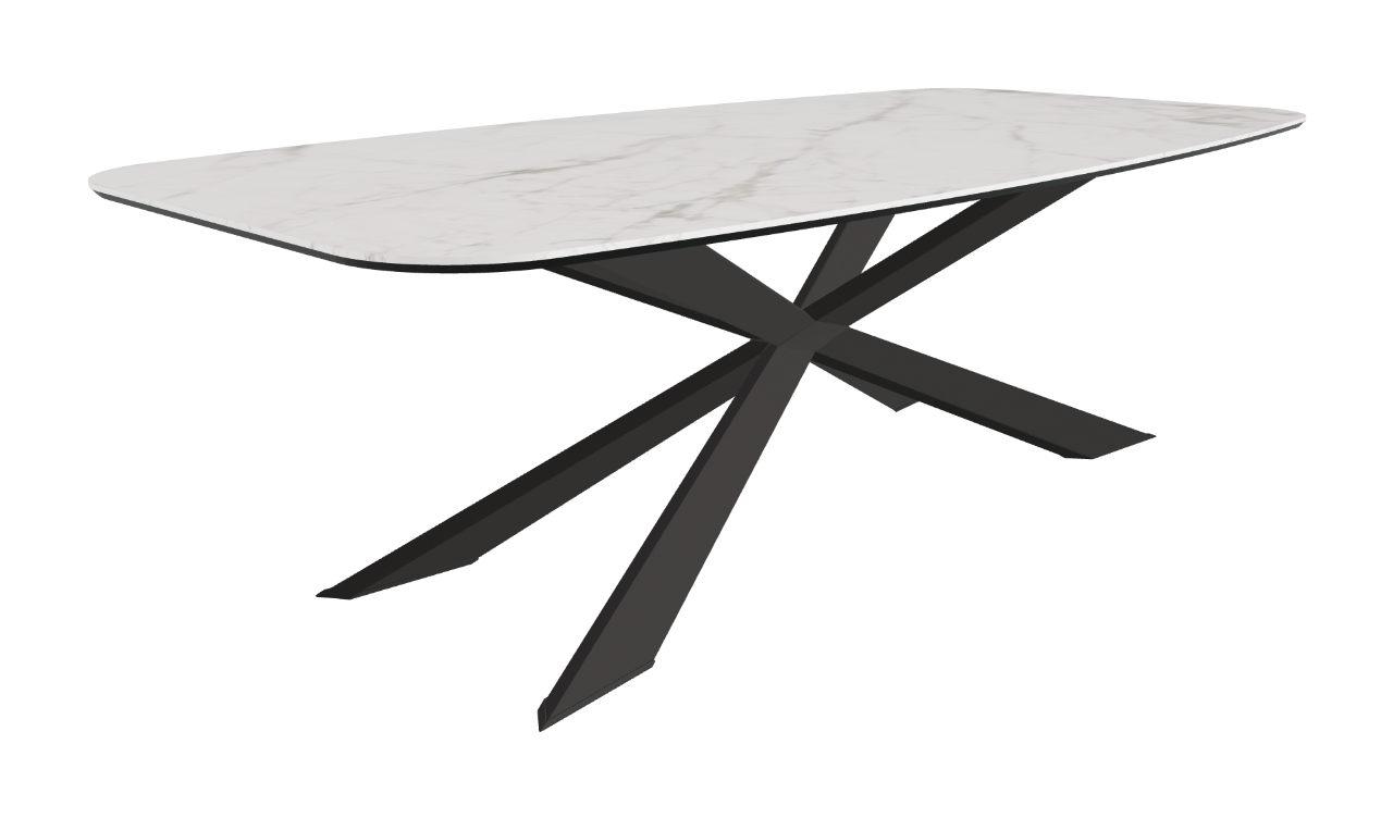 Cattelan Italia Spyder Keramik Barrel Shaped Dining Table