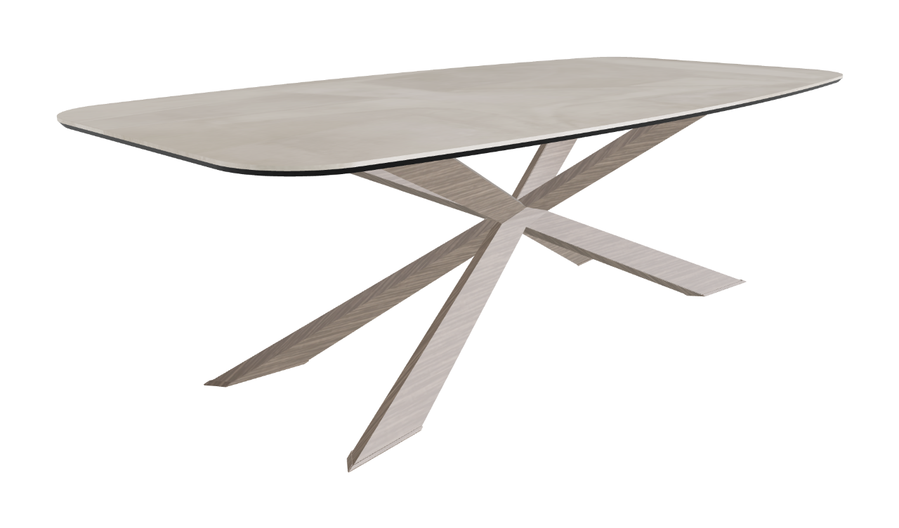 Cattelan Italia Spyder Keramik Barrel Shaped Dining Table
