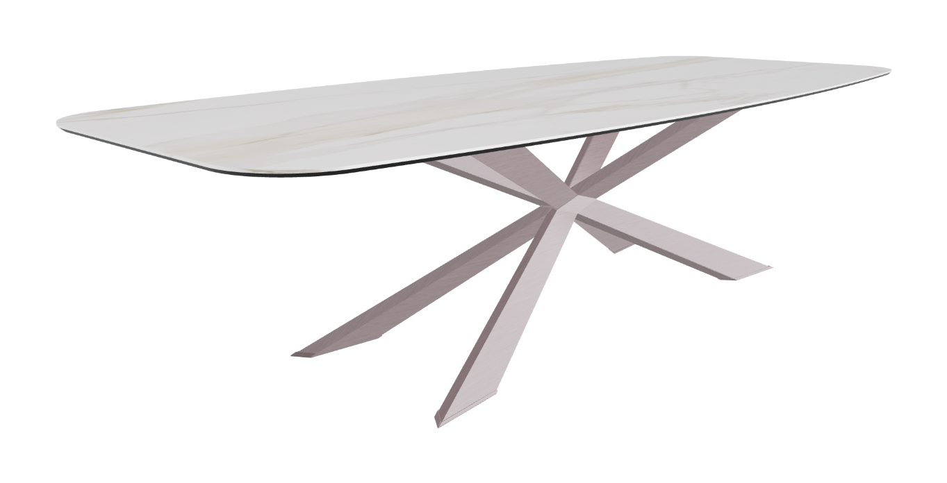 Cattelan Italia Spyder Keramik Barrel Shaped Dining Table