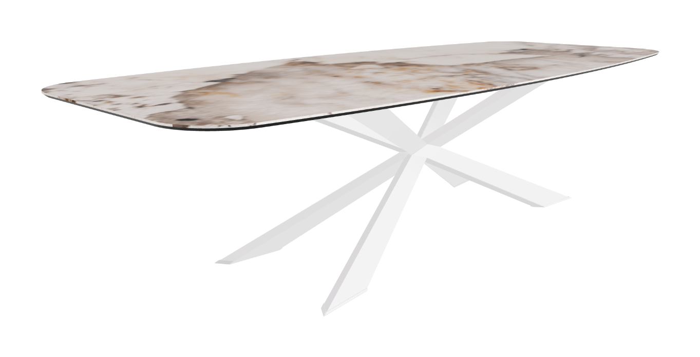 Cattelan Italia Spyder Keramik Barrel Shaped Dining Table