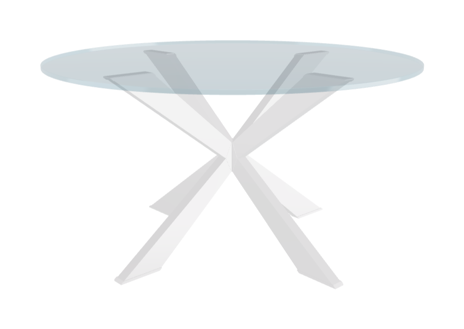 Cattelan Italia Spyder Glass Dining Table