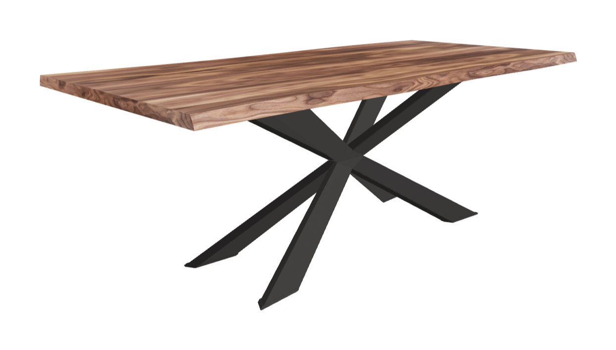 Cattelan Italia Spyder Wood Live Edged Dining Table