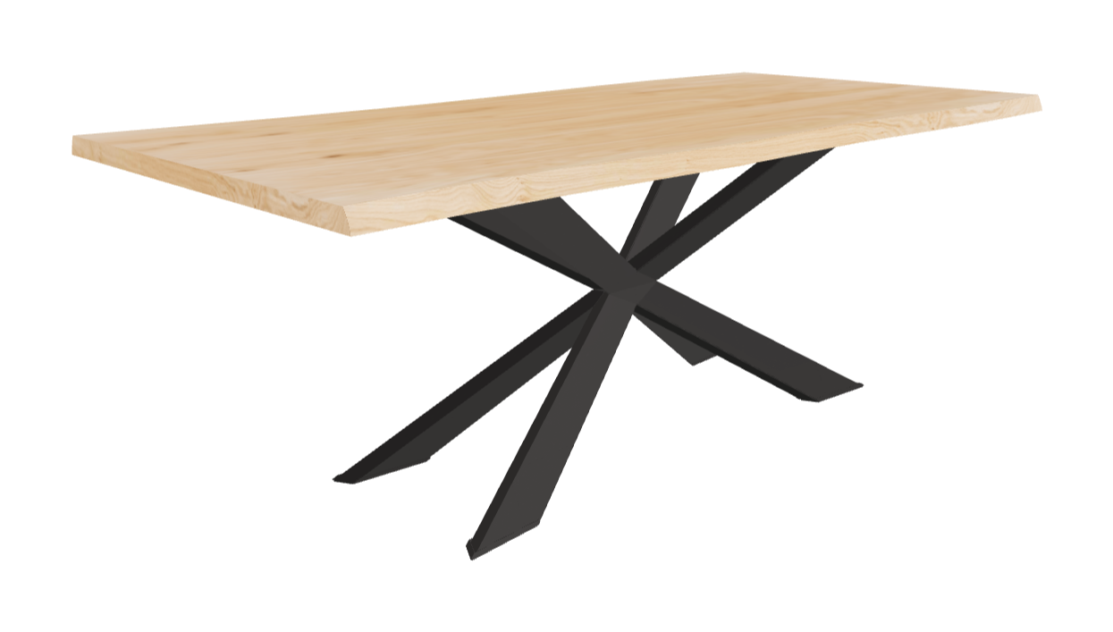 Cattelan Italia Spyder Wood Live Edged Dining Table