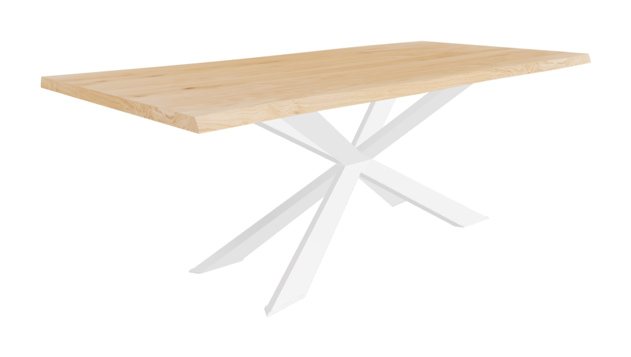 Cattelan Italia Spyder Wood Live Edged Dining Table