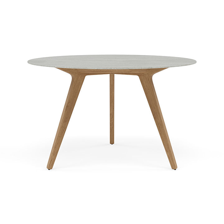 Manutti Torsa Counter Height Round Dining Table With 148 cm Width and 91 cm Height