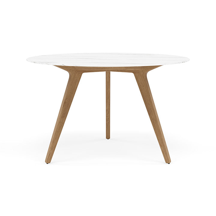 Manutti Torsa Counter Height Round Dining Table With 148 cm Width and 91 cm Height