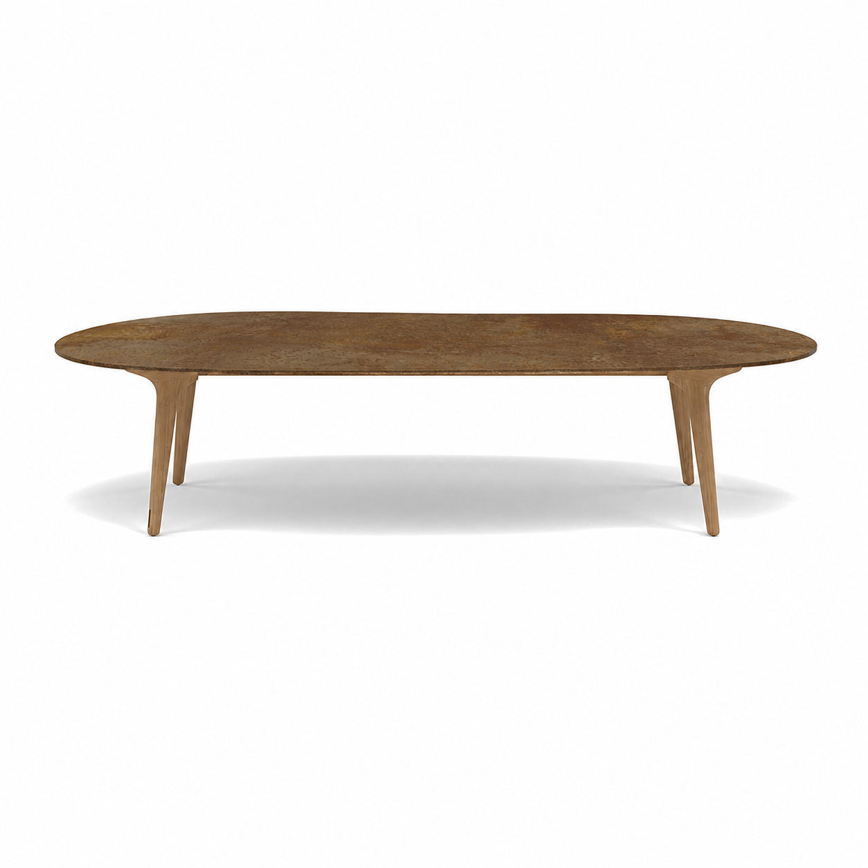 Manutti Torsa Organic Dining Table 310 × 135 cm