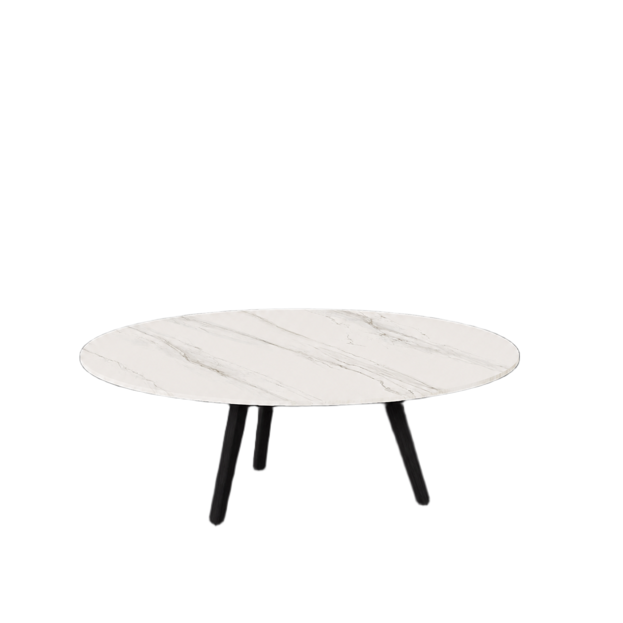 Manutti Torsa Coffee Table Round Ø100 × 35h cm