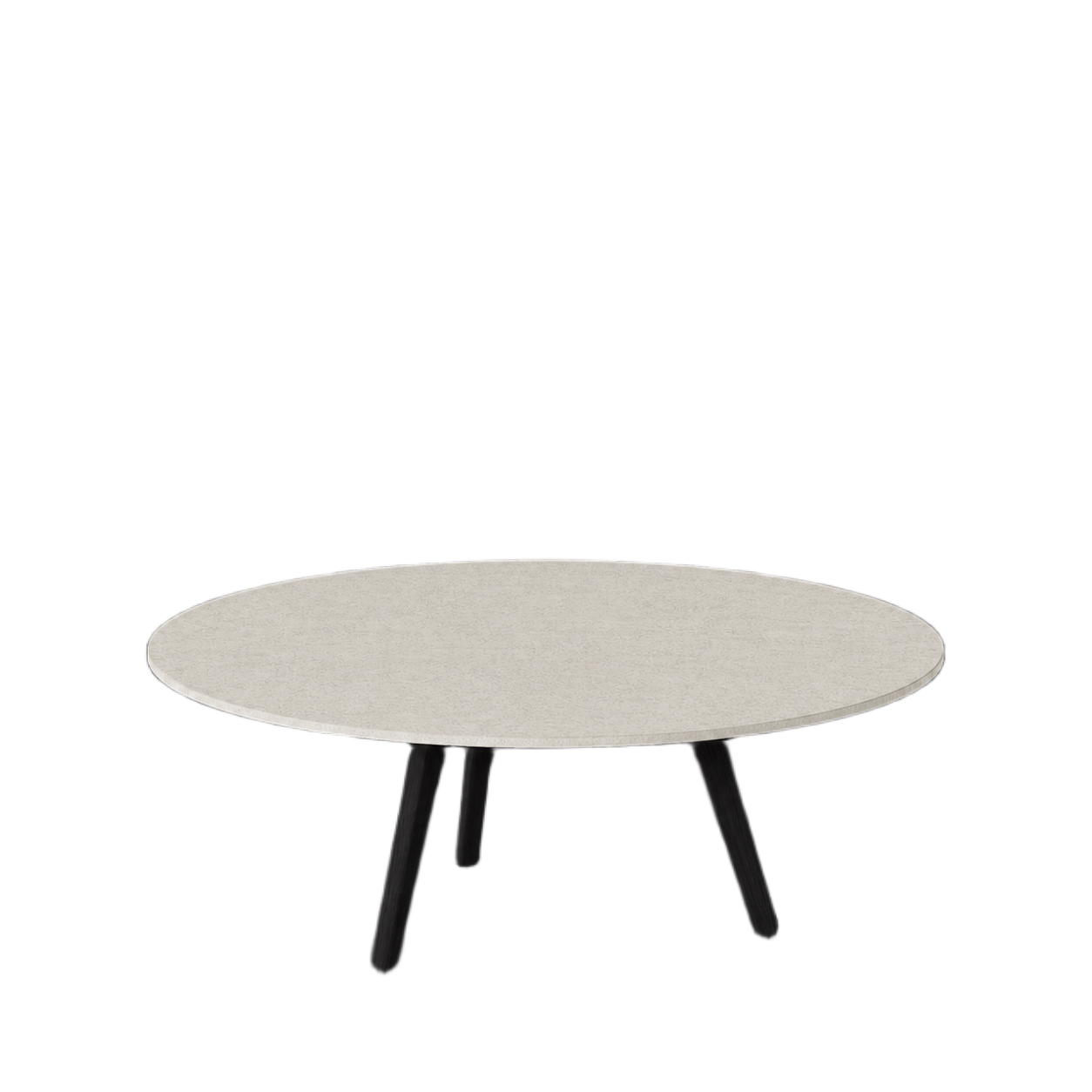 Manutti Torsa Coffee Table Round Ø100 × 35h cm