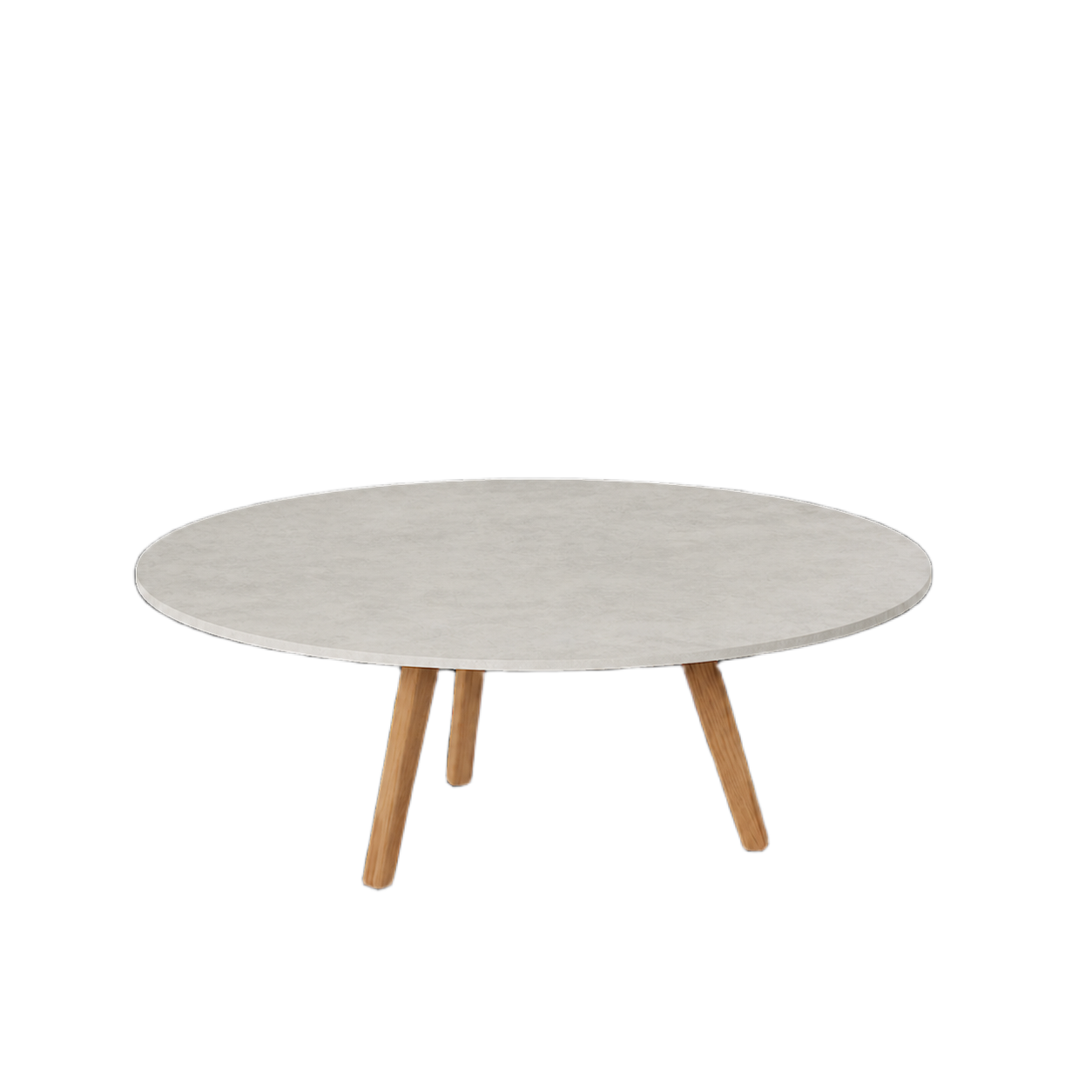Manutti Torsa Coffee Table Round Ø100 × 35h cm