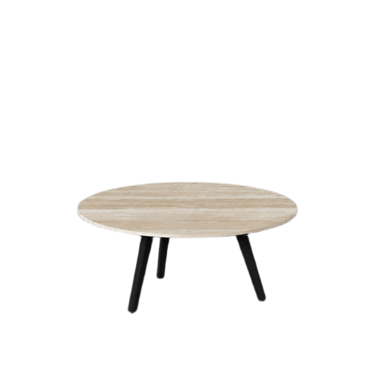 Manutti Torsa Coffee Table Round Ø80 × 35h cm