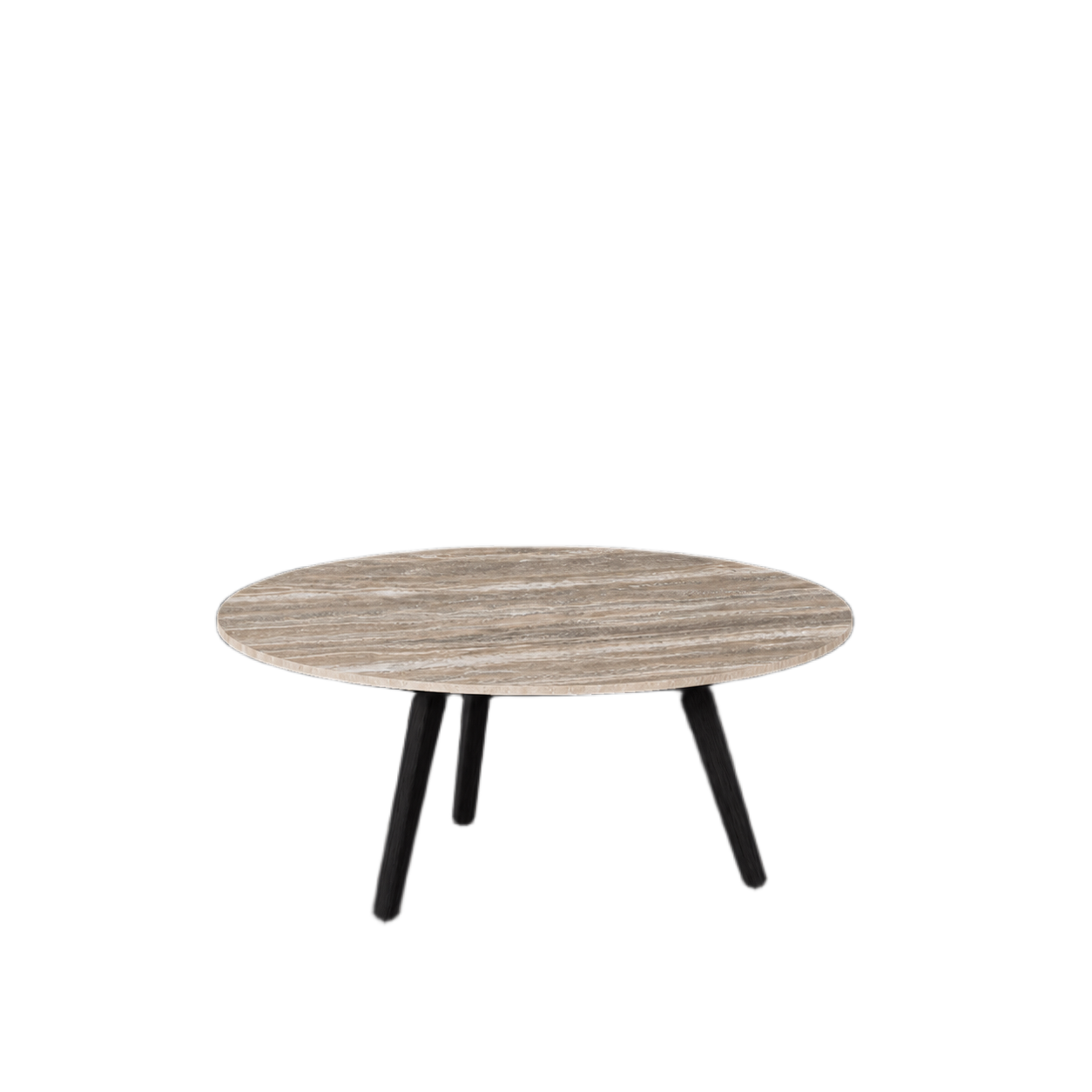 Manutti Torsa Coffee Table Round Ø80 × 35h cm