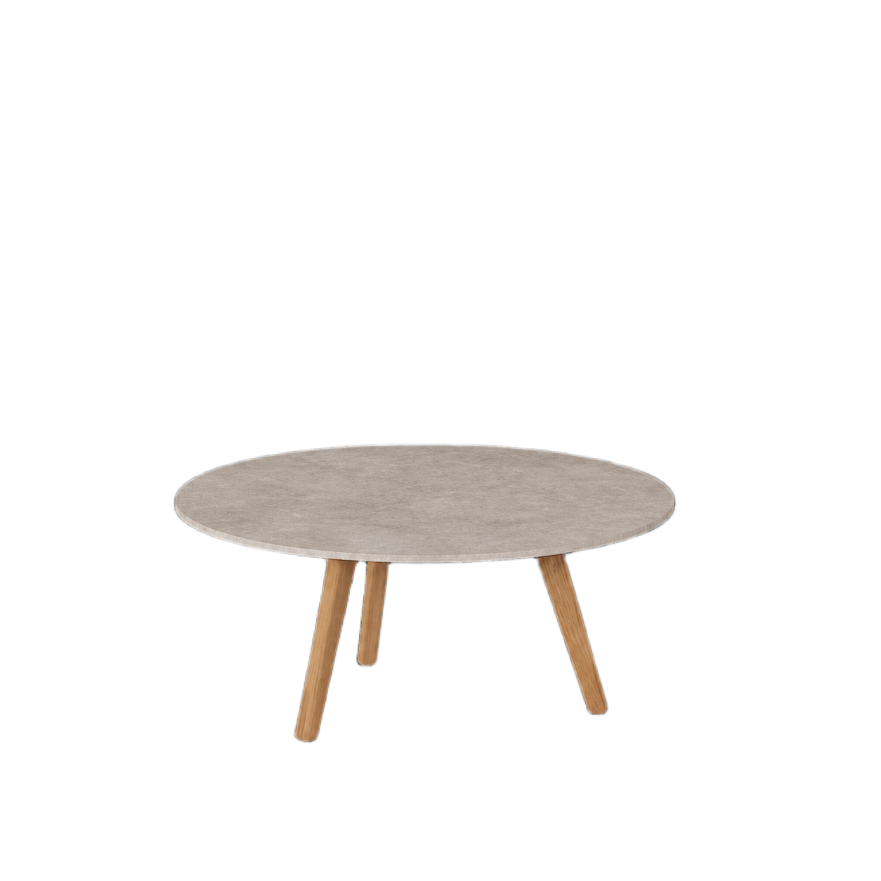 Manutti Torsa Coffee Table Round Ø80 × 35h cm