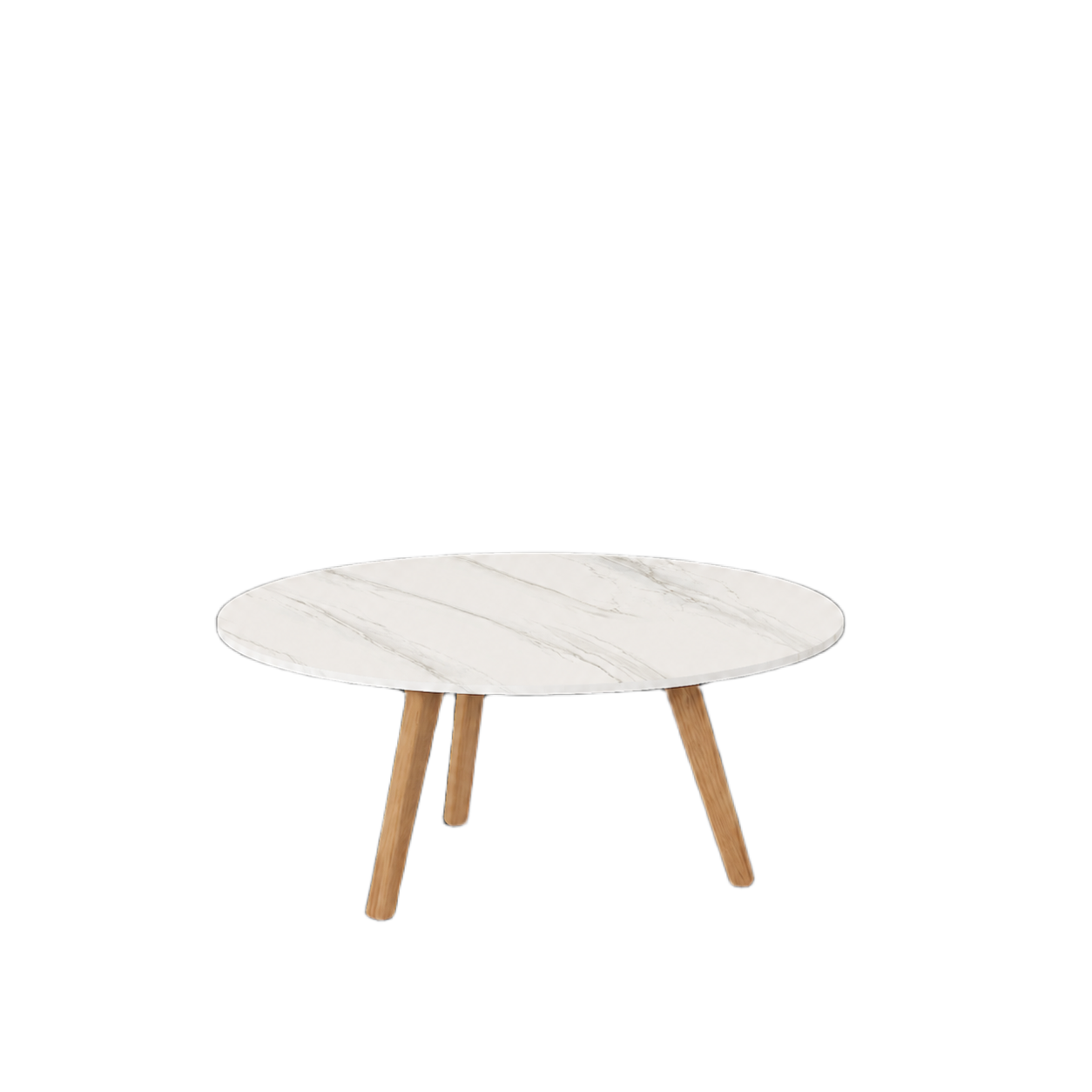 Manutti Torsa Coffee Table Round Ø80 × 35h cm