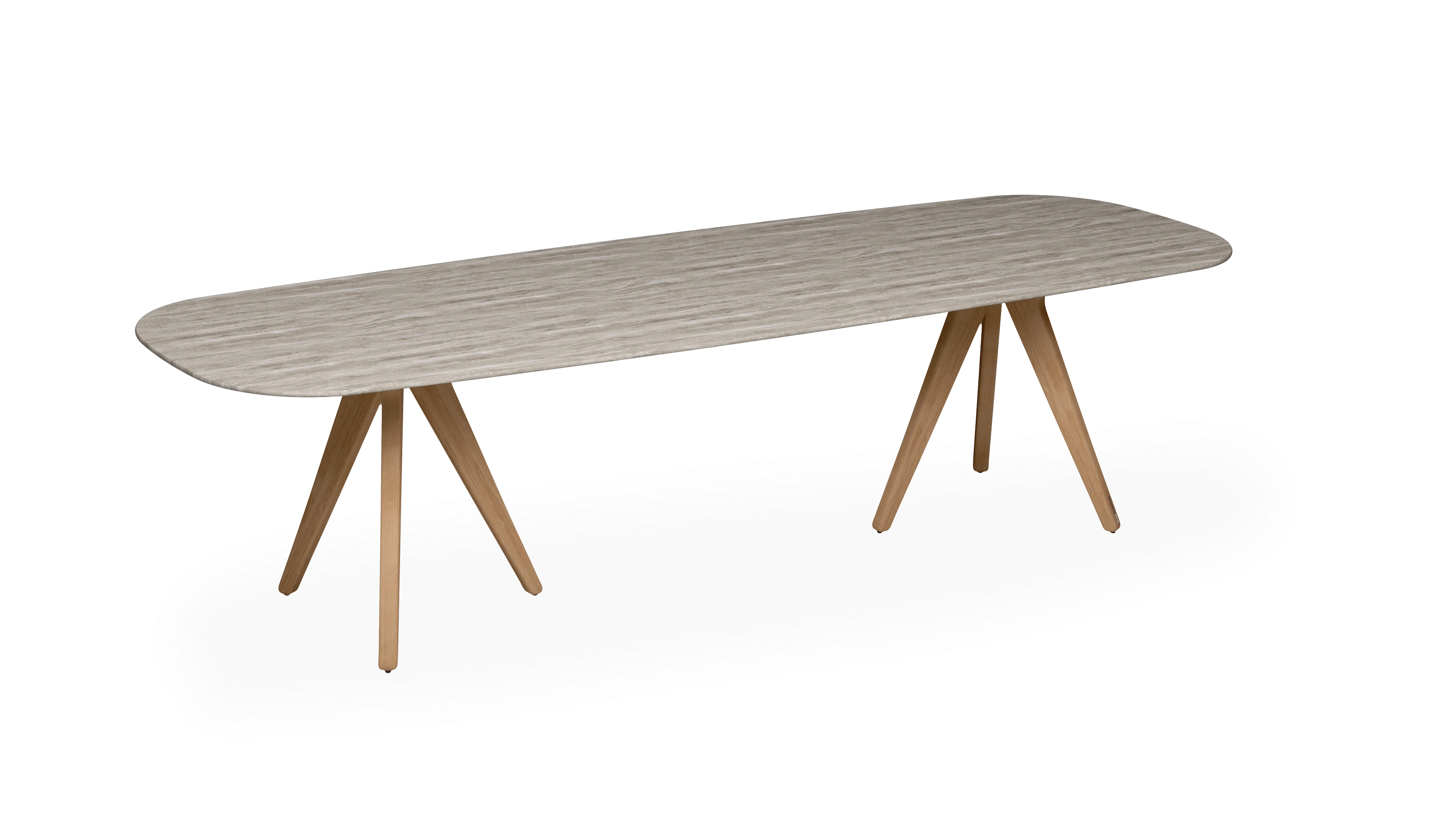 Manutti Torsa Dining Table 280 × 100 × 73h cm