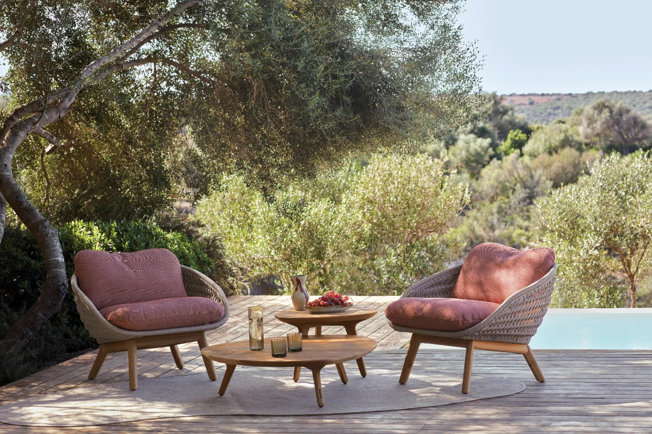 Manutti Torsa Coffee Table Organic Ø60 × 35h cm