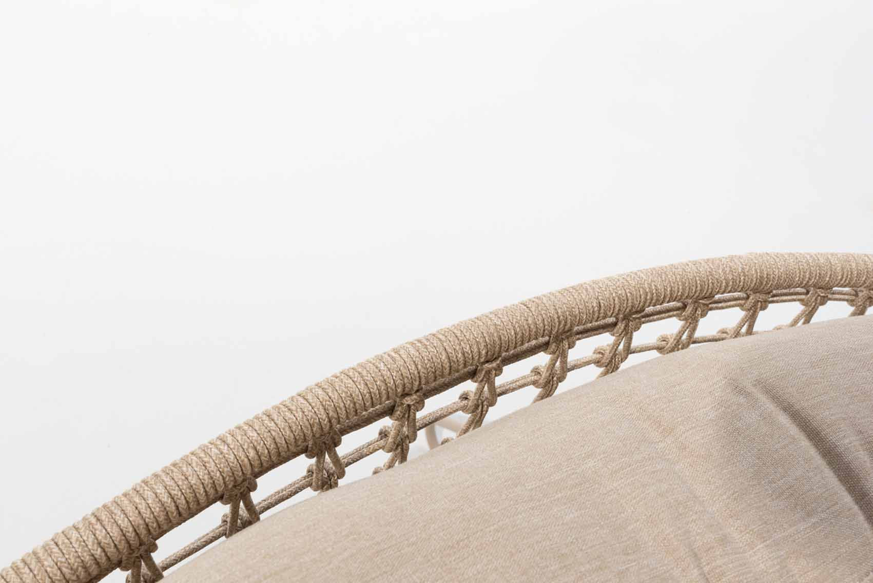 4 Seasons Outdoor Albano Lounge Set – Sofa, 2 Chairs & Coffee Table